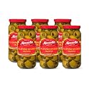 Mezzetta Jalapeño Stuffed Olives, 10 oz (Pack of 6)