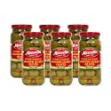 Mezzetta Pimiento Stuffed Spanish Queen Olives, 10 oz (Pack of 6)