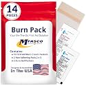 MFASCO First Aid Kit Refill Burn Care Refill Pack | Convenient & Portable