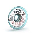 MG Chemicals 426-NS #4 No Clean Super Wick Desoldering Braid, 0.1" Width x 5' Length, Blue