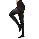 MGANG Medical Compression Tights 20-30 mmHg for Varicose Veins, Closed Toe