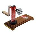 MGVB Heavy Steel Plated Iron Blade Table Coconut Scraper/Coconut Scrapper/Coconut Grater for Kitchen Red Color (SittingType)