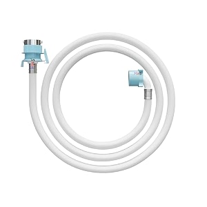 mhs washing machine inlet hose pipe with tap adapter for fully automatic all brand machine 3 meter
