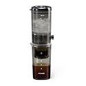 MHW-3BOMBER Drip Cold Brew Coffee Maker, Cold Brew Pitcher 400ml, Smooth Brew Quality Ice Coffee Maker with Uniform Speed Dripping, Black, ID6138B-OS