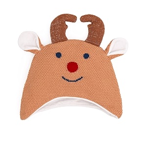 Mi Arcus Baby Reindeer Knitted Cap for