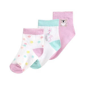 Mi Arcus Bamboo Cotton Knitted Printed Ankle