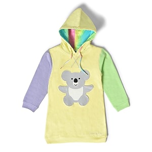Mi Arcus Corduroy Collar Dress for Baby