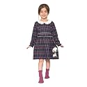 Mi Arcus Corduroy Collar Dress for Baby