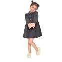 Mi Arcus Corduroy Collar Dress for Baby
