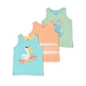 Mi Arcus Flamingo Printed Cotton VestInnerwearJhabla Front