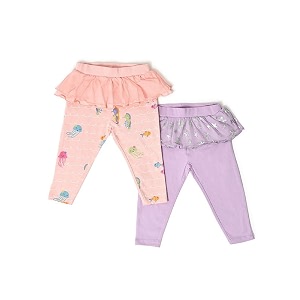 Mi Arcus Printed Legging with Ruffles Tutu