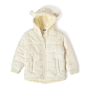 Mi Arcus Purple Baby Puffer Jacket with