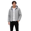 MIA FASHION Mens Hooded Waterproof Rain Jacket