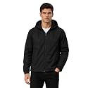 MIA FASHION Mens Hooded Waterproof Rain Jacket