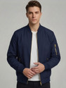 Mia Fashion Mens Protective Biker Windcheater with