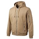 MIA FASHION Mens Rain Jacket Waterproof Full