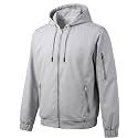 Men's Water-Resistant Full Sleeve Jacket for Light Rain – Zipper Closure, Inside Pocket – Ideal for Bikers &amp; Outdoor Activities