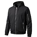 Men's Water-Resistant Full Sleeve Jacket for Light Rain – Zipper Closure, Inside Pocket – Ideal for Bikers &amp; Outdoor Activities