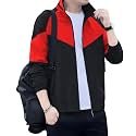 MIA FASHION Mens Water Rasistance Jacket for Light Rain | Full Sleeves Stylish Zipper Jacket Inside Pocket for Bike Riders &amp; Outdoor Activity