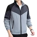 MIA FASHION Mens Water Rasistance Jacket for Light Rain | Full Sleeves Stylish Zipper Jacket Inside Pocket for Bike Riders & Outdoor Activity
