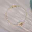 Mia by Tanishq Modern Muse Pearl Bracelet Yellow Gold Pearl Bracelet