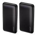 Miady 2-Pack Portable Charger 10000mAh Power Bank 22.5W Travel Battery Pack