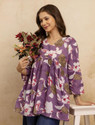 Mialo fashion Women Printed Flared Kurta