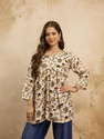 Mialo fashion Women Printed Flared Kurta