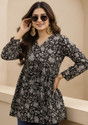 Mialo fashion Women Printed Flared Kurta