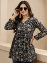 Mialo fashion Women Printed Flared Kurta