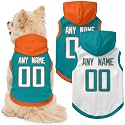 Miami Dog Clothes Custom Jersey Style Dog Hoodie for Pet