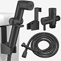 MIAOHUI Black Handheld Bidet Sprayer, Cloth Diaper Sprayer