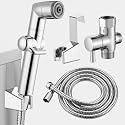 MIAOHUI Chrome Handheld Bidet Sprayer, Cloth Diaper Sprayer