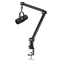 Mic Boom Arm Stand Compatible with Shure SM7B, MV7, Blue Yeti Mic, Fifine microphone, HyperX QuadCast Mic and Most Microphones, Premium Microphone Arm by YOUSHARES