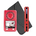 Mic-Lock 2-in-1 Bundle - Camera Finder Pro &amp; Radio Frequency Detector - Anti Spy Hidden Device Finder - Secure Your Space (Red)