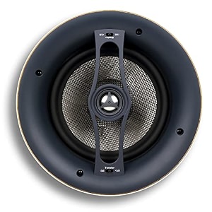 micca reference series r-8c 8-inch rimless in-ceiling speaker each white
