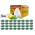 Rodent Repellent Ball Peppermint & Lemon Oil House Backyard Basement Car RV Boat Mouse Deterrent for Indoor/Outdoor, Natural Ingredients Rat Repellent Balls (32)