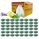 Rodent Repellent Ball Peppermint & Lemon Oil House Backyard Basement Car RV Boat Mouse Deterrent for Indoor/Outdoor, Natural Ingredients Rat Repellent Balls (48)
