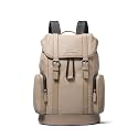 Michael Kors Men's City Buckle Backpack, Silver Tone-Hardware/Birch
