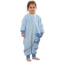 MICHLEY Baby Sleeping Bag Sack Flannel Wearable Blankets Pajamas 1-6Years