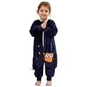 MICHLEY Baby Sleeping Bag Sack Flannel Wearable Blankets Pajamas 1-6Years