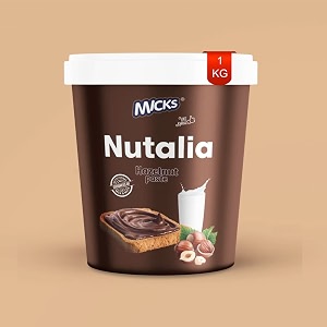 micks hazelnut chocolate spread paste 1kg pack each hazelnut paste with cocoa butter amp milk goodness nut cocoa choco  healthy amp tasty pack of 2