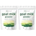 Micro Ingredients Goat Milk Powder, 2 Lb | Grass-Fed Australian Source | Pure, Easily Digested Formula | High in Protein, Calcium &amp; Probiotics | Non-GMO, Gluten-Free, Pet Friendly (Pack of 2)