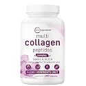 Micro Ingredients Multi Collagen Peptides Pills, 240 Capsules