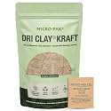 Micro-Pak Dri Clay Kraft, Moisture Absorption Desiccant Packs, 6gx50pcs