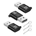 Micro SD Card Reader,SD Card Reader to USB A,USB A to TF-Card Reader Compatible with Micro SDXC,Micro SDHC,Micro SD,Phone,Pad,Laptop (3-Pack)