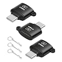 Micro SD Card Reader,SD Card Reader to USB C,Type c to TF-Card Reader Compatible with Micro SDXC,Micro SDHC,Micro SD,Phone,Pad,Laptop (3-Pack)