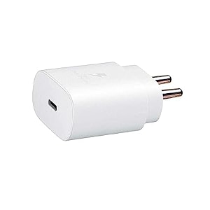 original 25 watt c-type super fast charger adapter compatible with samsung galaxy note10 litenote10 5gnote10 note10 5gnote10s10 5g only adapter - white
