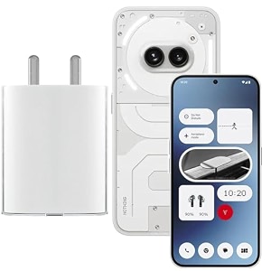 original adapter for nothing phone original 45w pd30 power adapter-official 6 month warranty cream white 2024 nug113