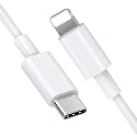 Original Charging Type-C 20W Adapter with Fast Charging&amp;Data Sync USB Lightening Cable Compatible with iPhone X/Xr/Xs Max/Xs/ 11/11 Pro/ 11 Pro Max/12/12 Pro/ 12 Pro Max(Adapter &amp; Cable),White